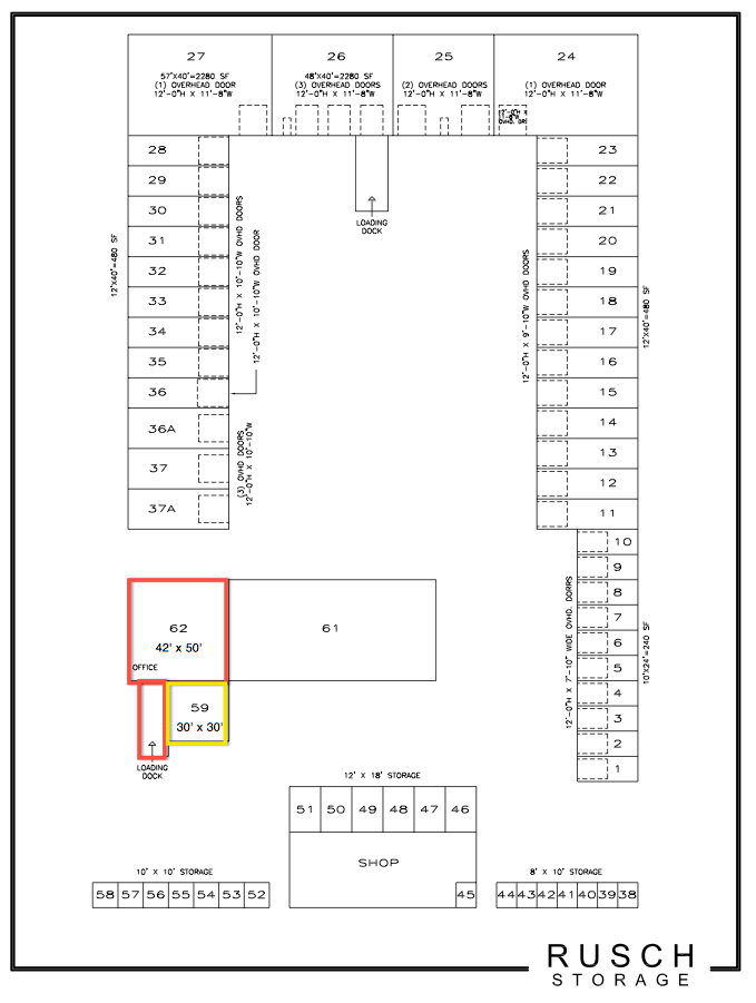 Available Commercial Property Map